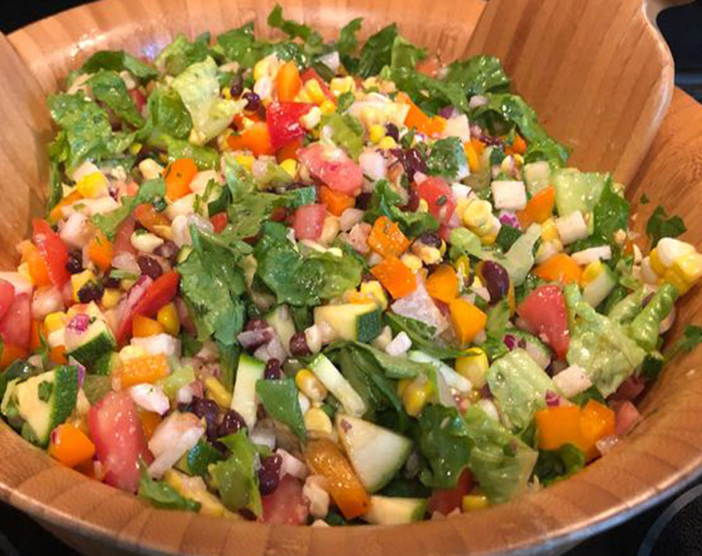 How To Make Mexican Chopped Salad Recipe Superfashion Us