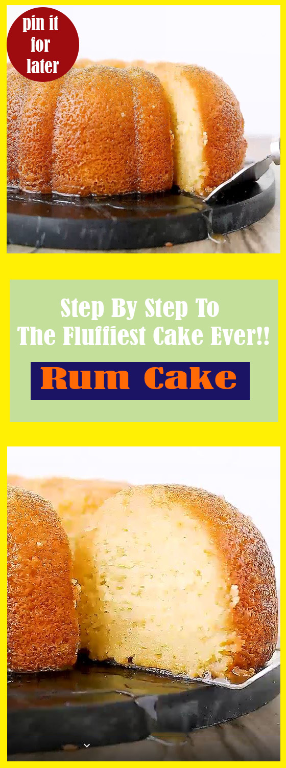 The Perfect Rum Cake Recipe From scratch | superfashion.us