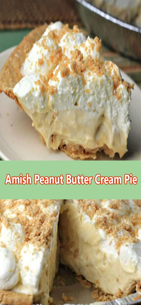 Amish Peanut Butter Cream Pie Recipe | superfashion.us