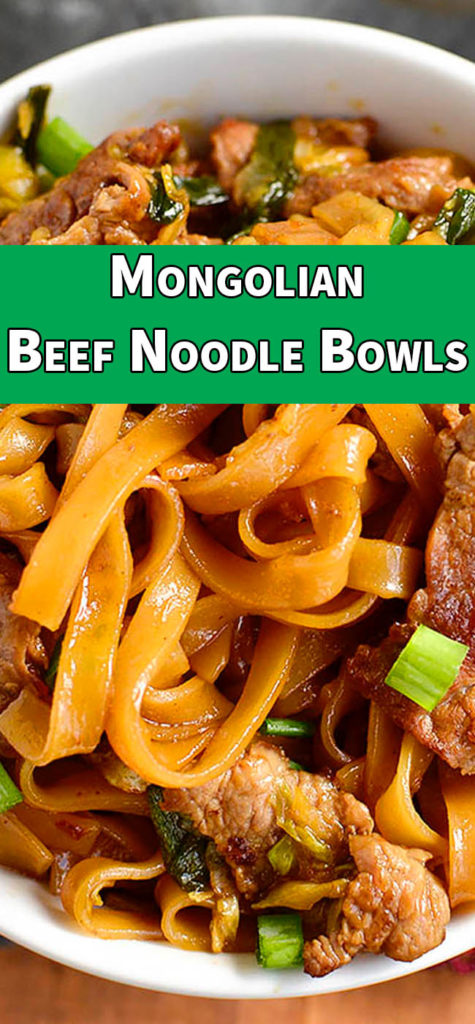 Mongolian Beef Noodle Bowls Recipe | superfashion.us