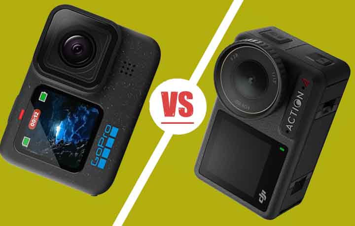 GoPro Hero 12 vs DJI Osmo Action 4: Which is Better at What?