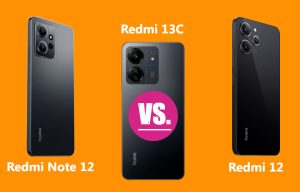 Redmi Note 12 Vs Redmi 13c Vs Redmi 12