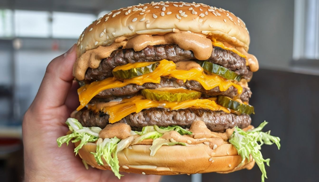 Homemade Big Mac Burger Recipe