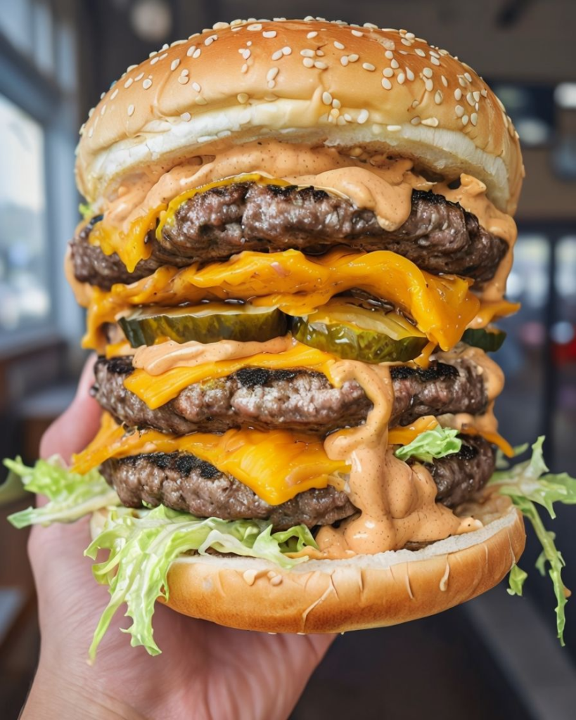 Homemade Big Mac Burger Recipe