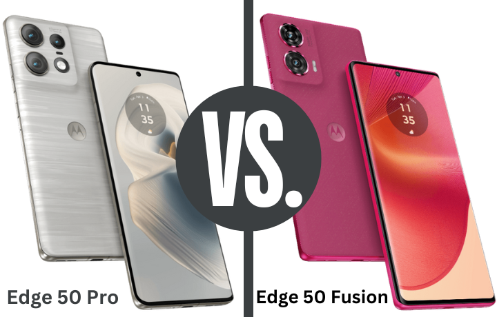 Moto Edge 50 Pro vs. Moto Edge 50 Fusion