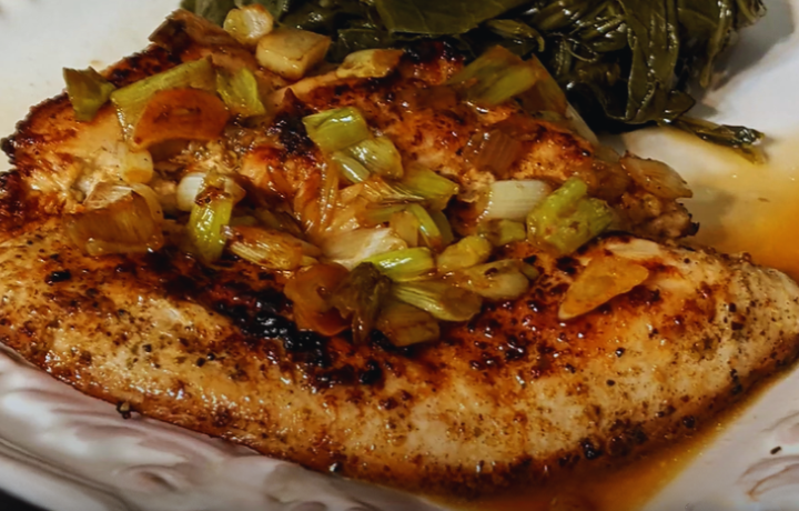 Garlic Pan-Seared Chicken Breast