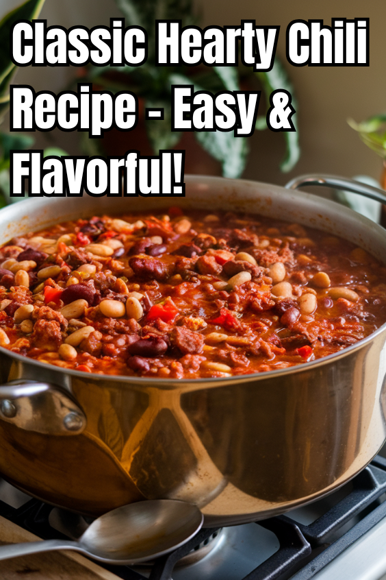 Classic Hearty Chili Recipe