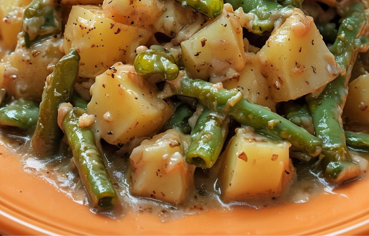 Italian Green Beans and Potatoes