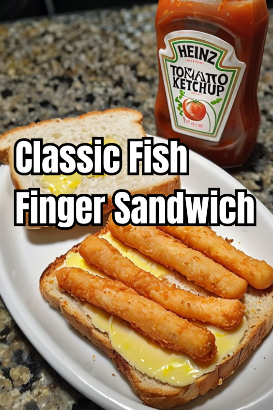 classic fish finger sandwich