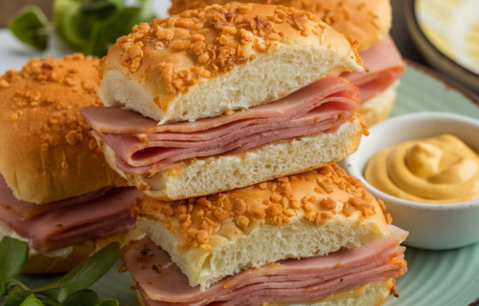 Ham and Cheese Sandwiches