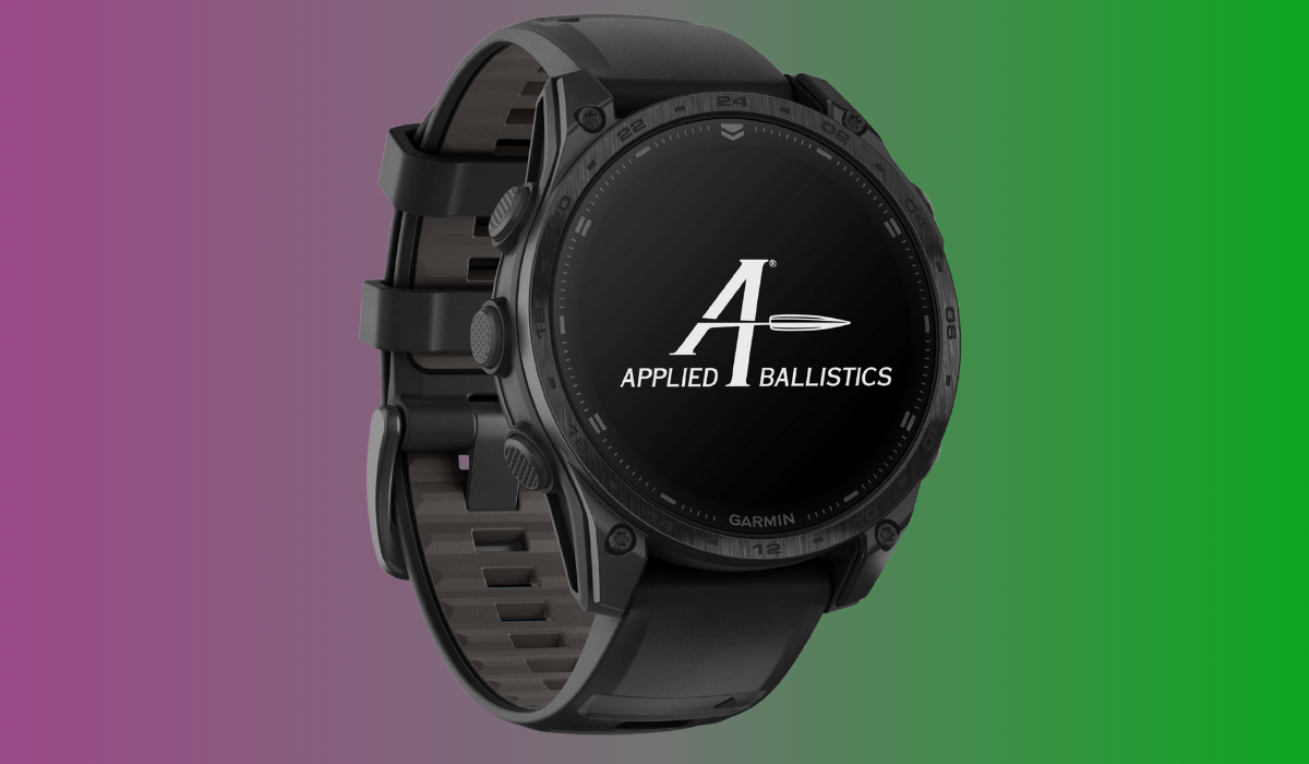 Garmin Tactix 8 smartwatch with AMOLED display and rugged titanium build.