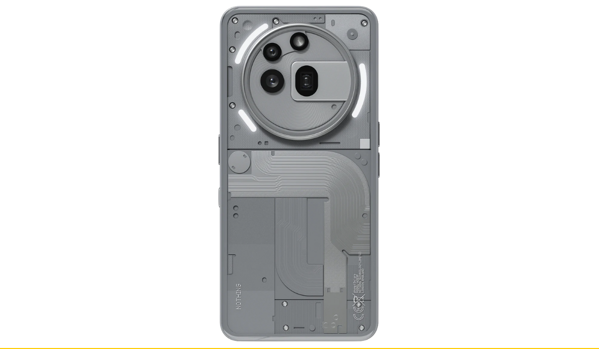 Nothing Phone 3A Pro with transparent back, AMOLED display, and sleek design showcasing 50MP camera and modern UI.