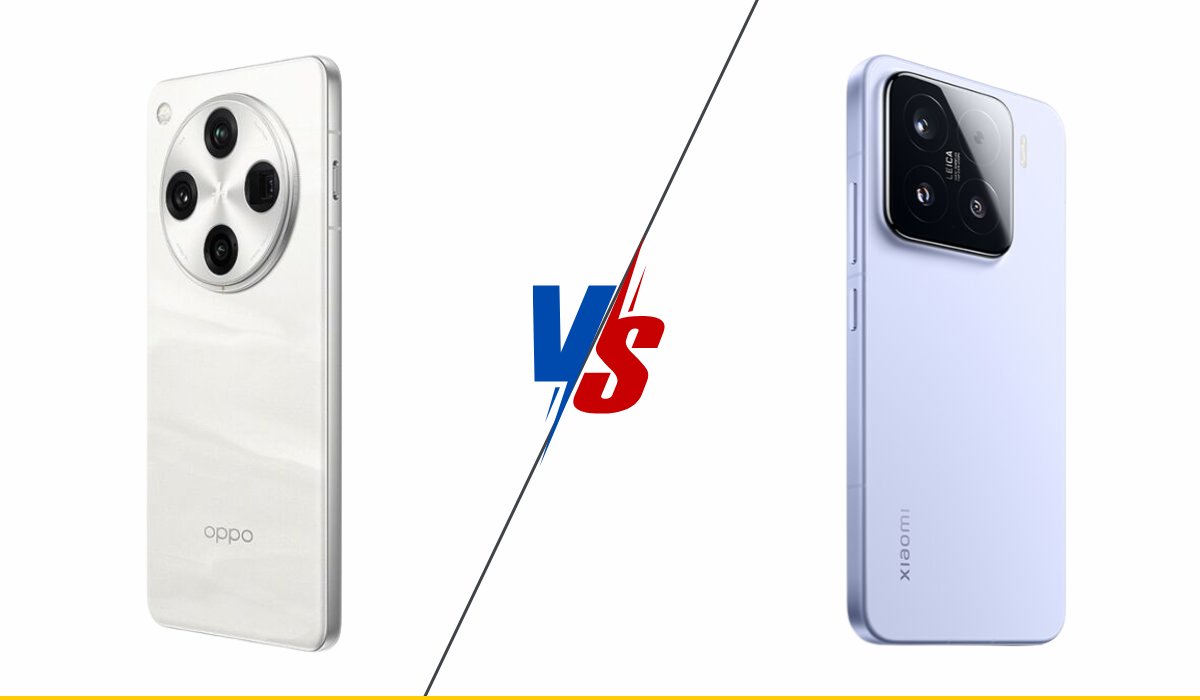 Comparison of Xiaomi 15 vs Oppo Find X8 showcasing key features such as camera quality, performance, and design differences.