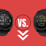 Garmin Tactix 8 AMOLED screen showcasing vibrant UI elements and detailed activity trackin